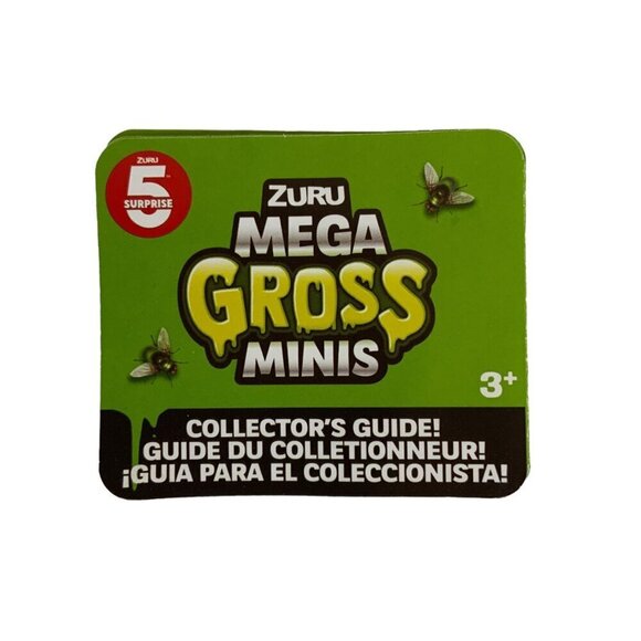 Zuru Mega Gross Minis Lot of 4 Star Barf Coffee Rot Dog McMaggots Sick Tacks - Picture 6 of 16